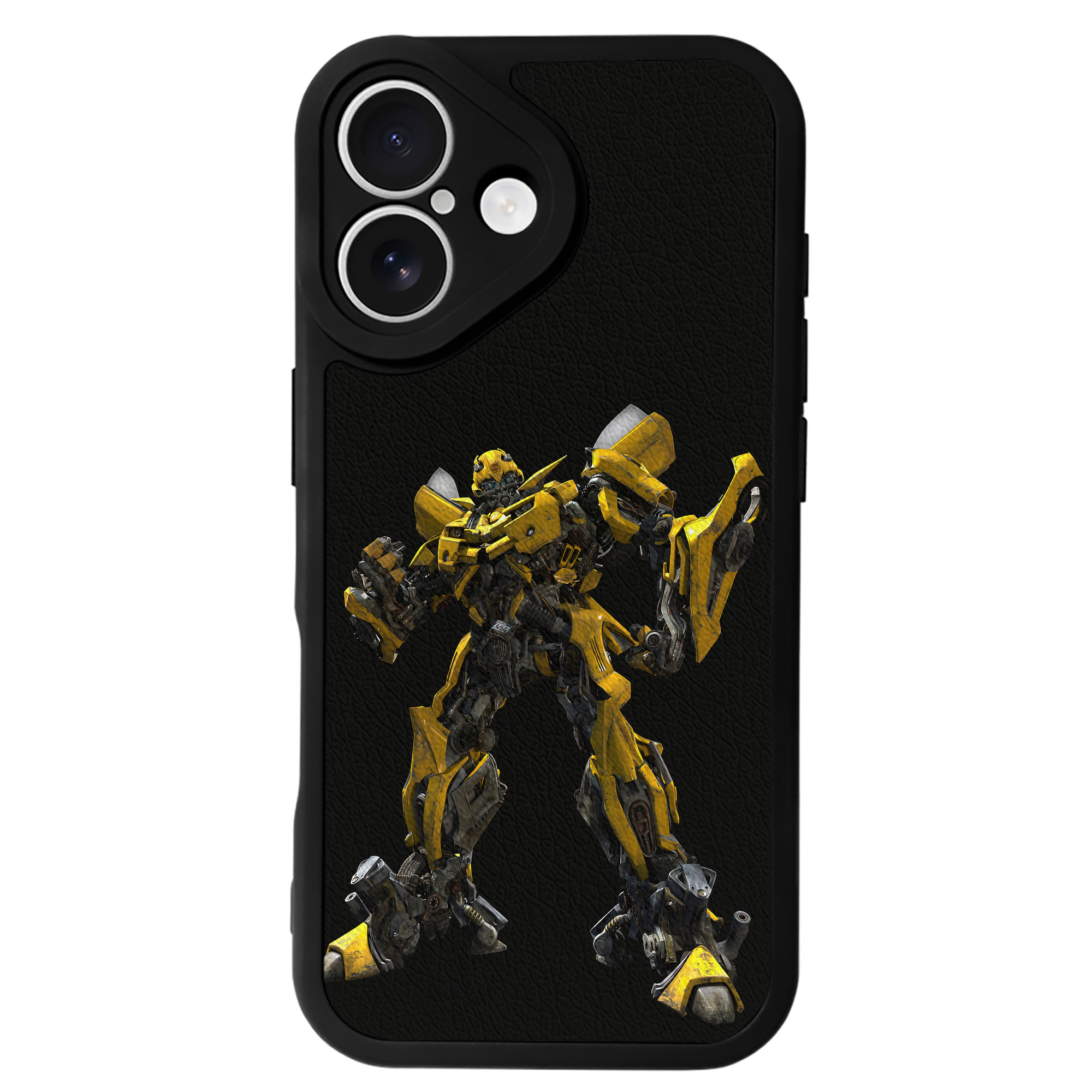 （画像用） Transformers トランスフォーマー 【iPhone 16シリーズ対応】シリコンスマホケース（レザー調） 材質：シリコン